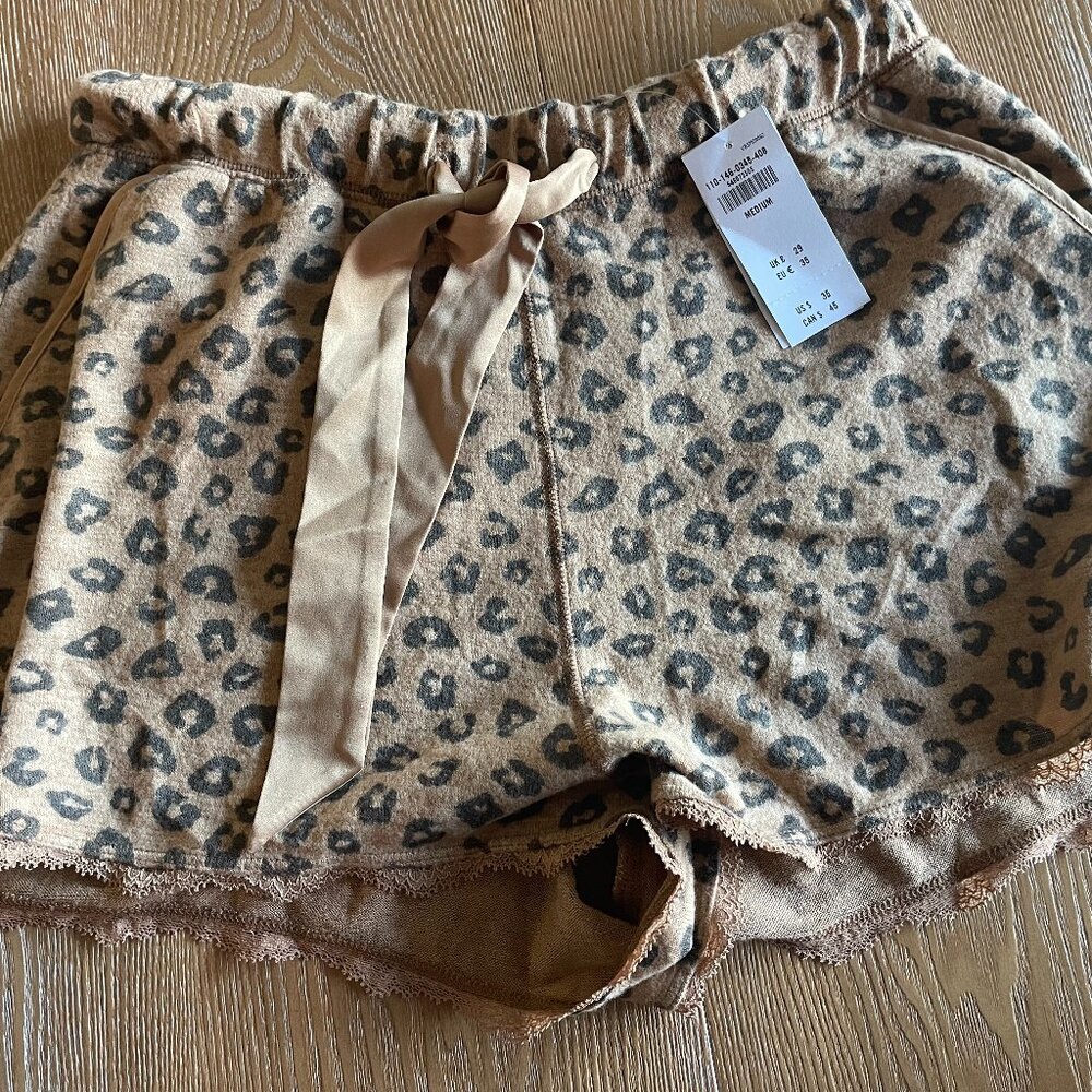 Abercrombie Leopard Pajama Shorts